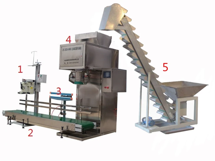 Granule Seed Rice Grain Quantitative Packing Machine